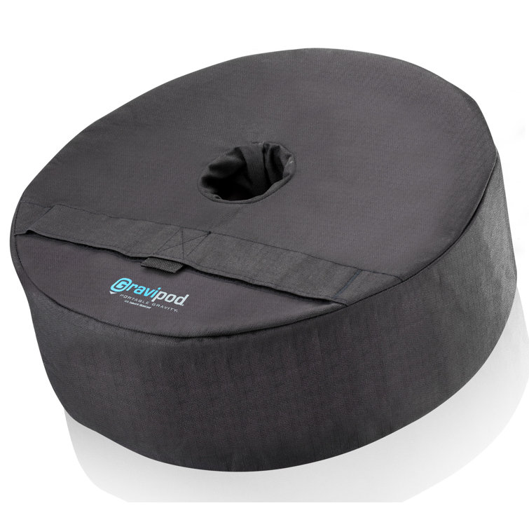 Gravipod 18" Round Umbrella Base Weight Bag Up to 85 lbs. & Reviews